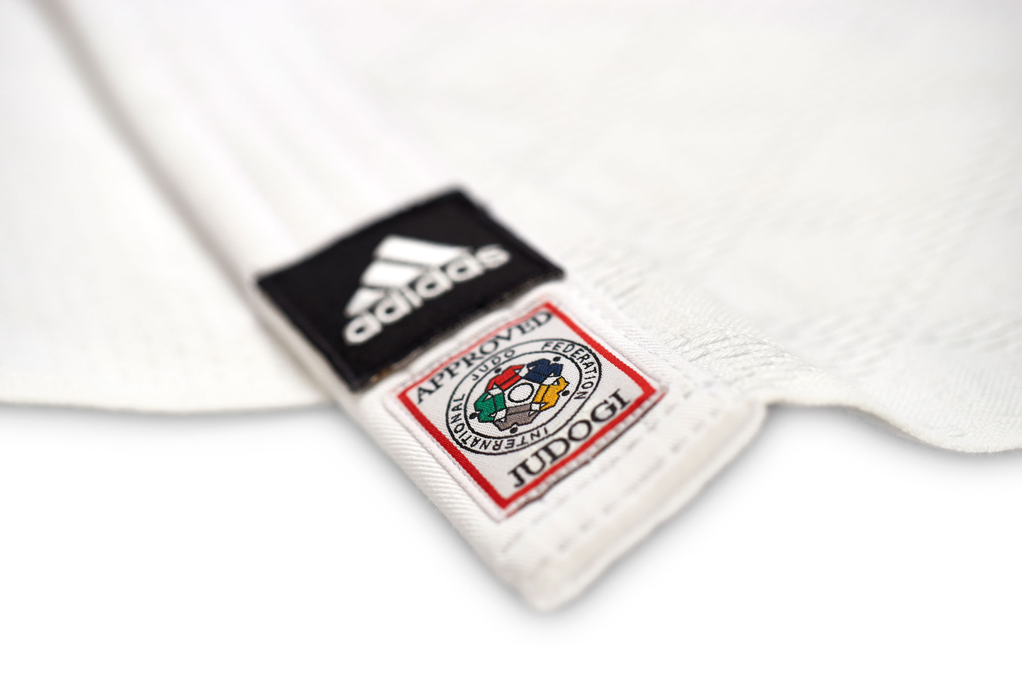 adidas-JudoUniform-ChampionII-IJF-norm-11 adidas Judoanzug CHAMPION II IJF, weiß/schwarze Streifen, JIJF