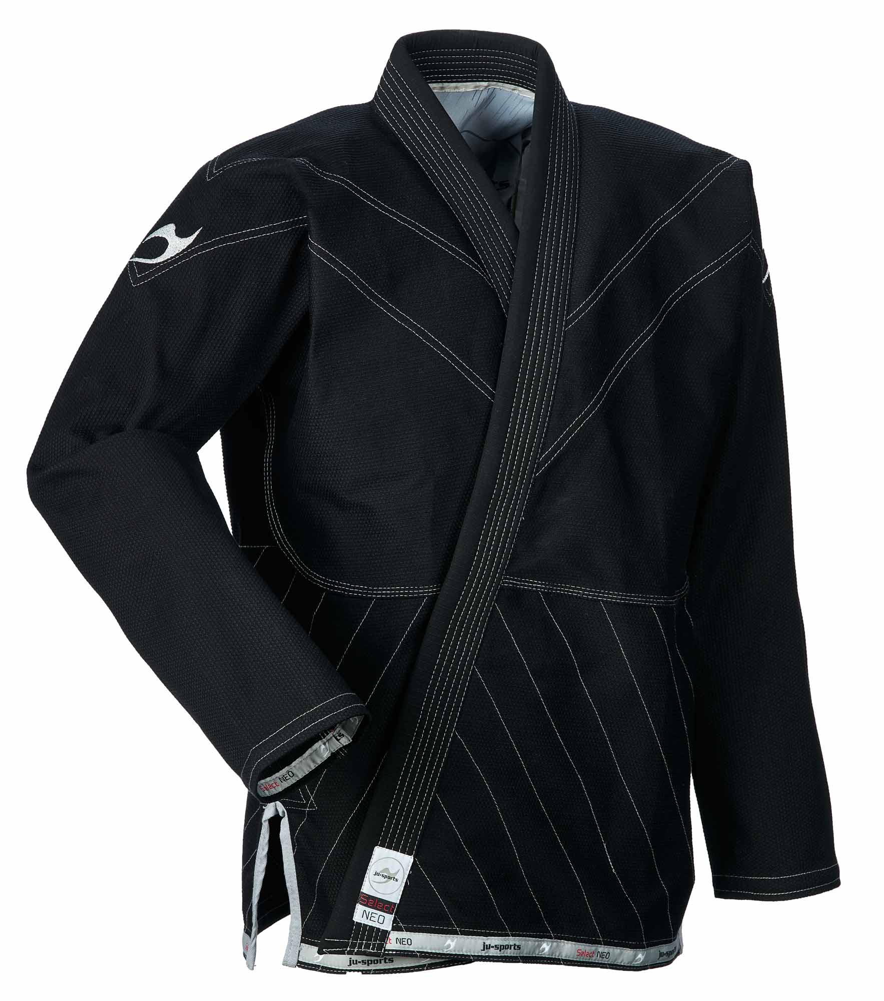 9276000-Select-Neo-Jacke-schwarz-0260 BJJ Anzug Set Jacke und Hose Select Neo schwarz