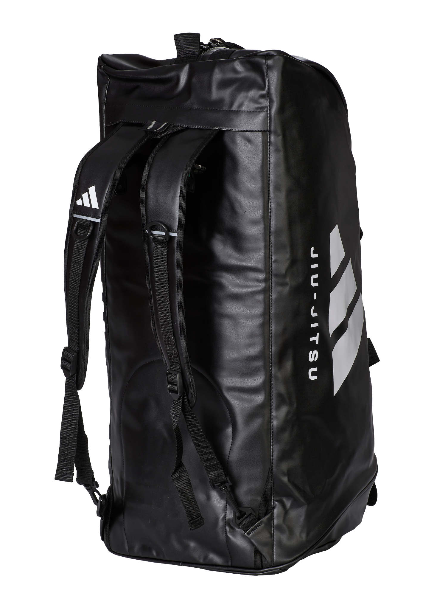 adiACC051BJJ-2-in-1-Bag-black_white-0189 adidas 2in1 Bag "Jiu-Jitsu" black/white PU, adiACC051BJJ