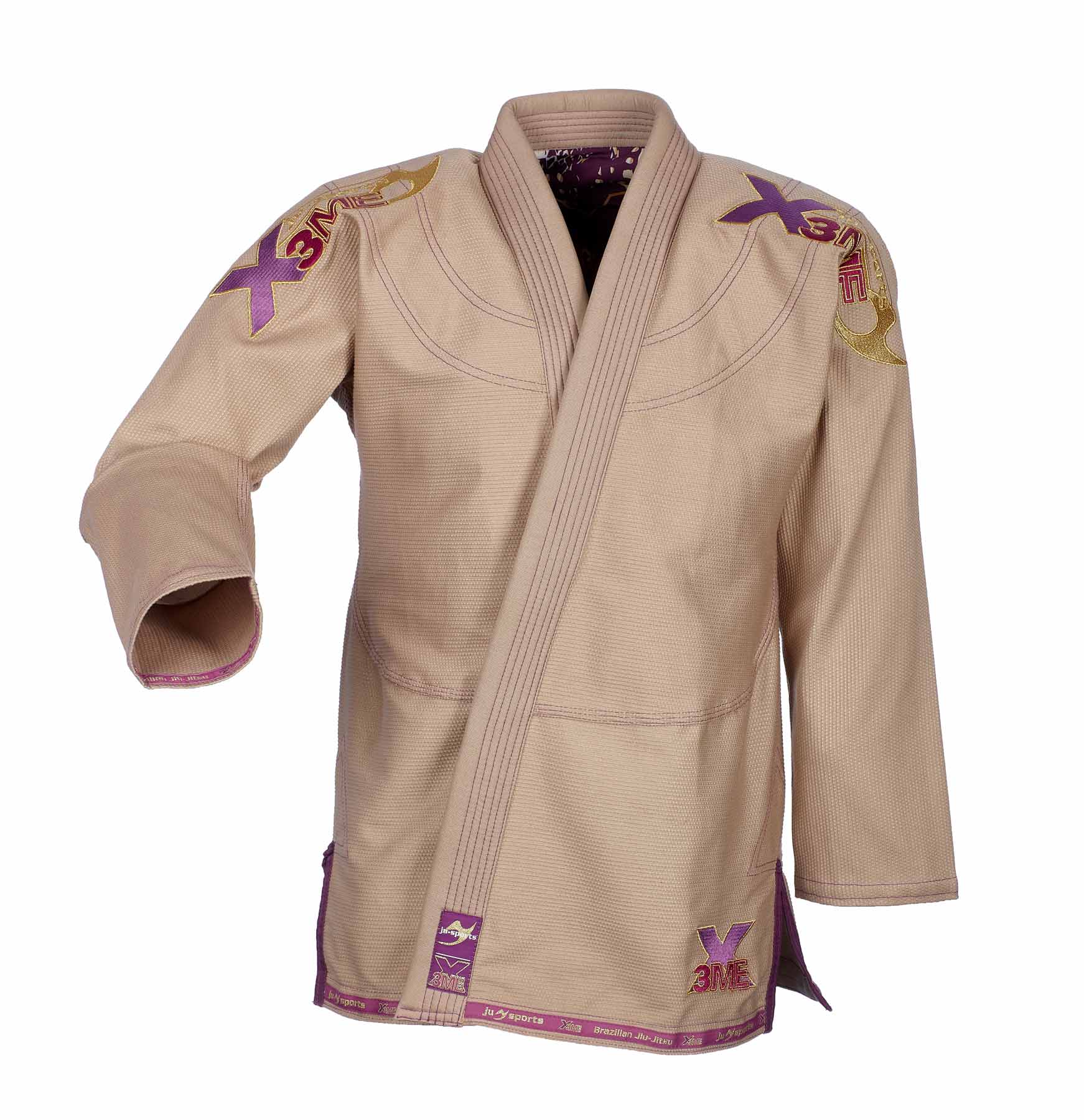 Extreme-2023-Lady-sand-0013 BJJ-Anzug EXTREME 2.0 C24 sand/purple Lady