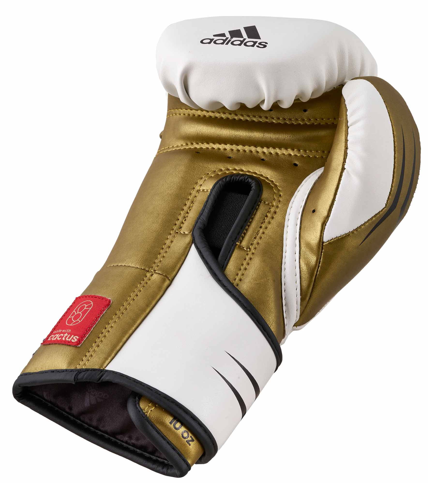 SPD350VTG-Speed-Tilt-350V-white_gold-10OZ-Boxing-Training-Glove-0016 adidas Boxhandschuhe SPEED TILT 350V pro white/gold, SPD350VTG