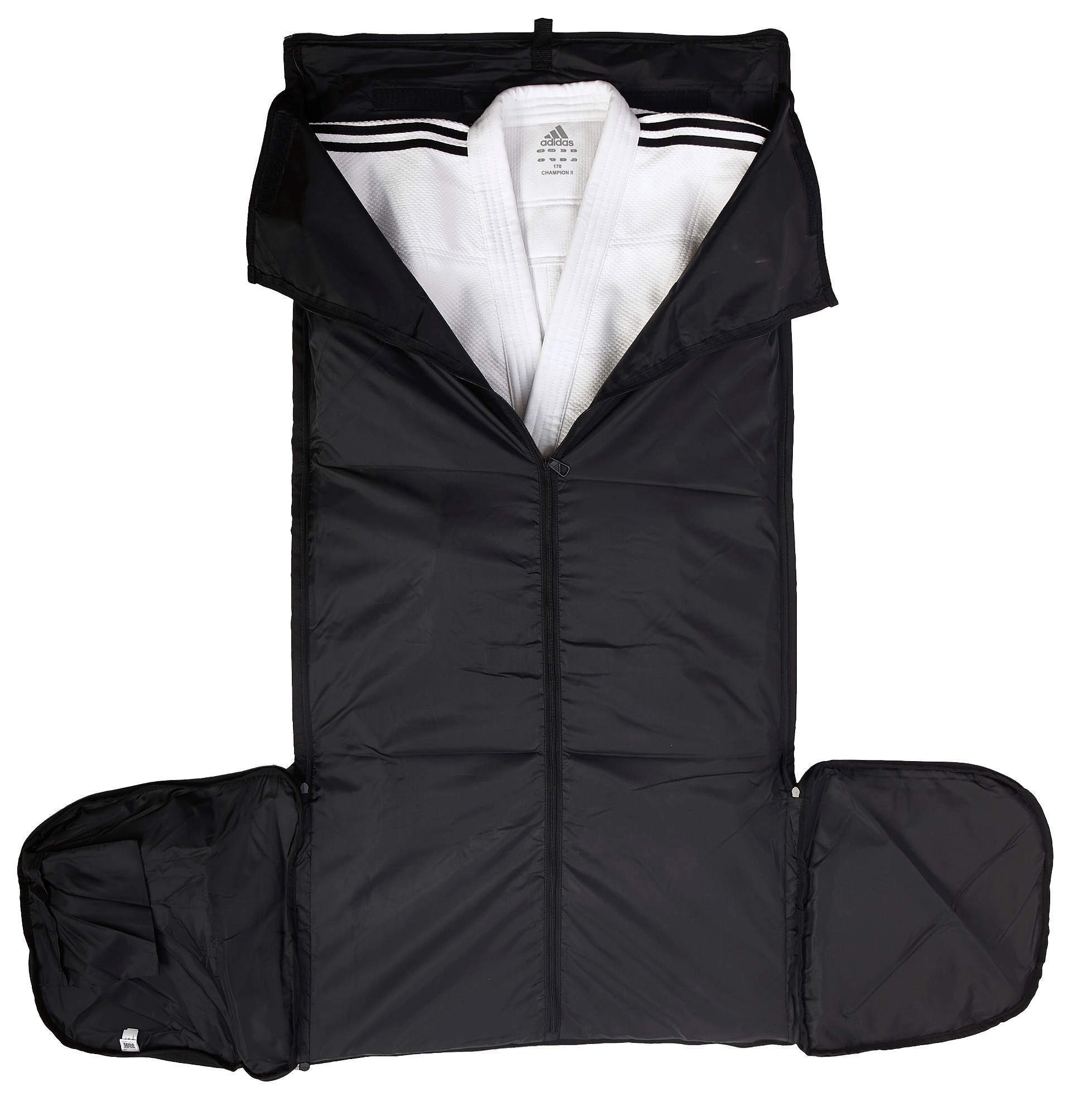 adiACC200J-Uniform-Bag-black_white-0110 adidas 2in1 Bag Judo black/cyan M, ADIACC200J