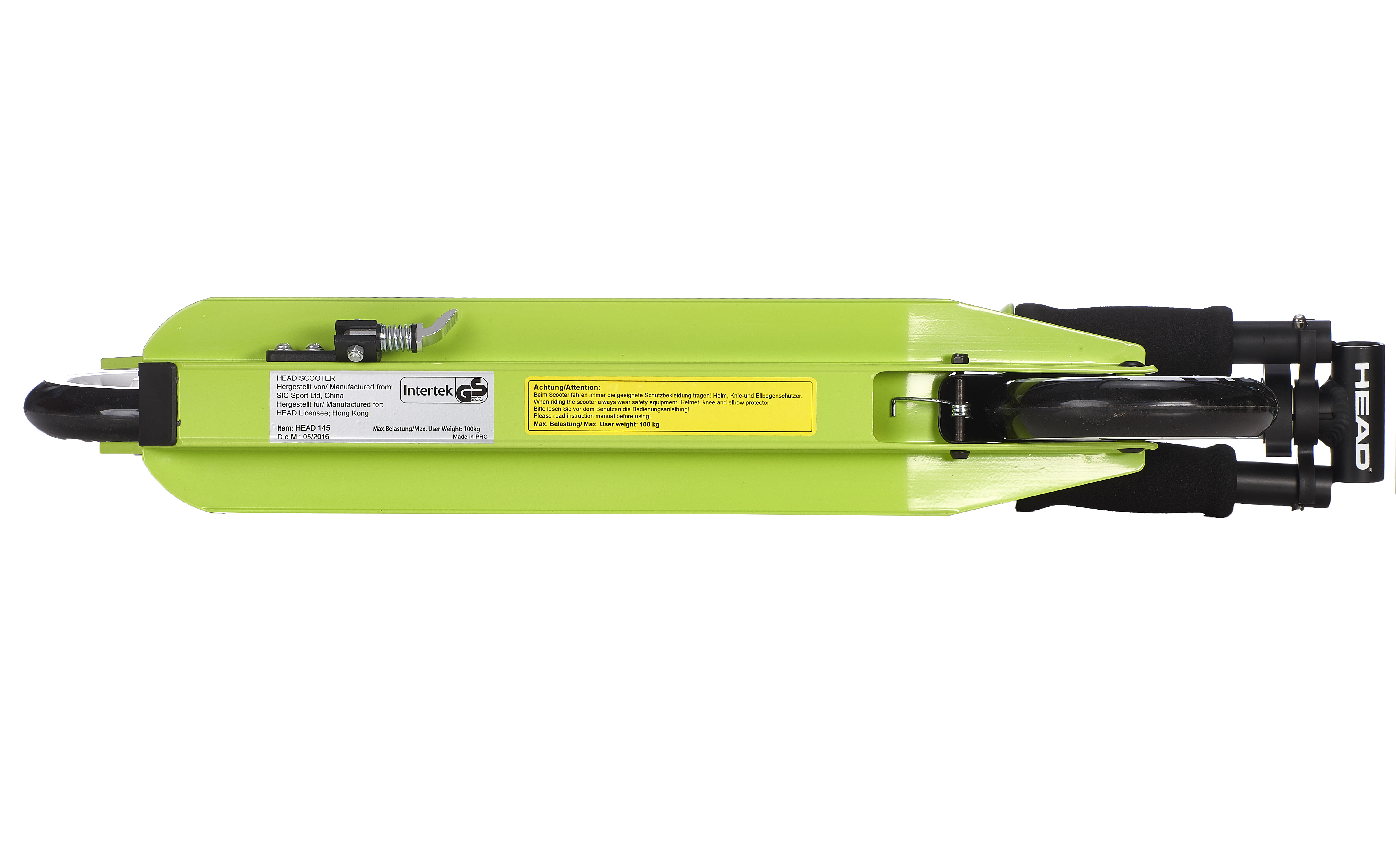 HEAD Urban Scooter-145mm Kickscooter grün