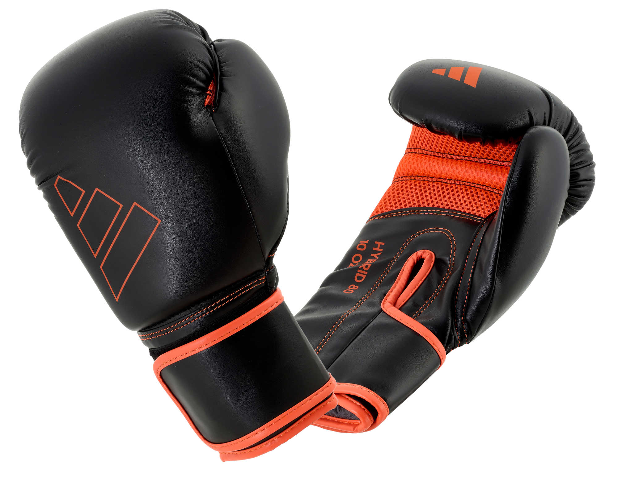 adidas Boxhandschuhe Hybrid 80, black/solar Red, ADIH80