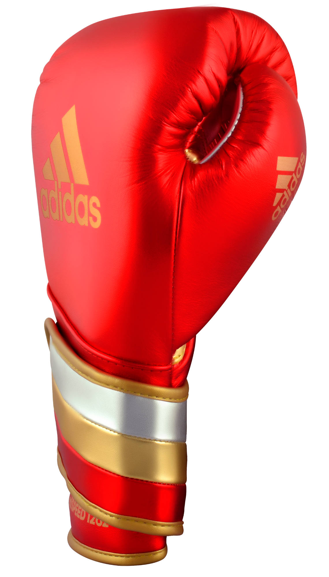 adiSBG501-Red-Gold-Silver-02 adidas adispeed strap up boxing gloves red metallic/gold, ADISBG501PRO