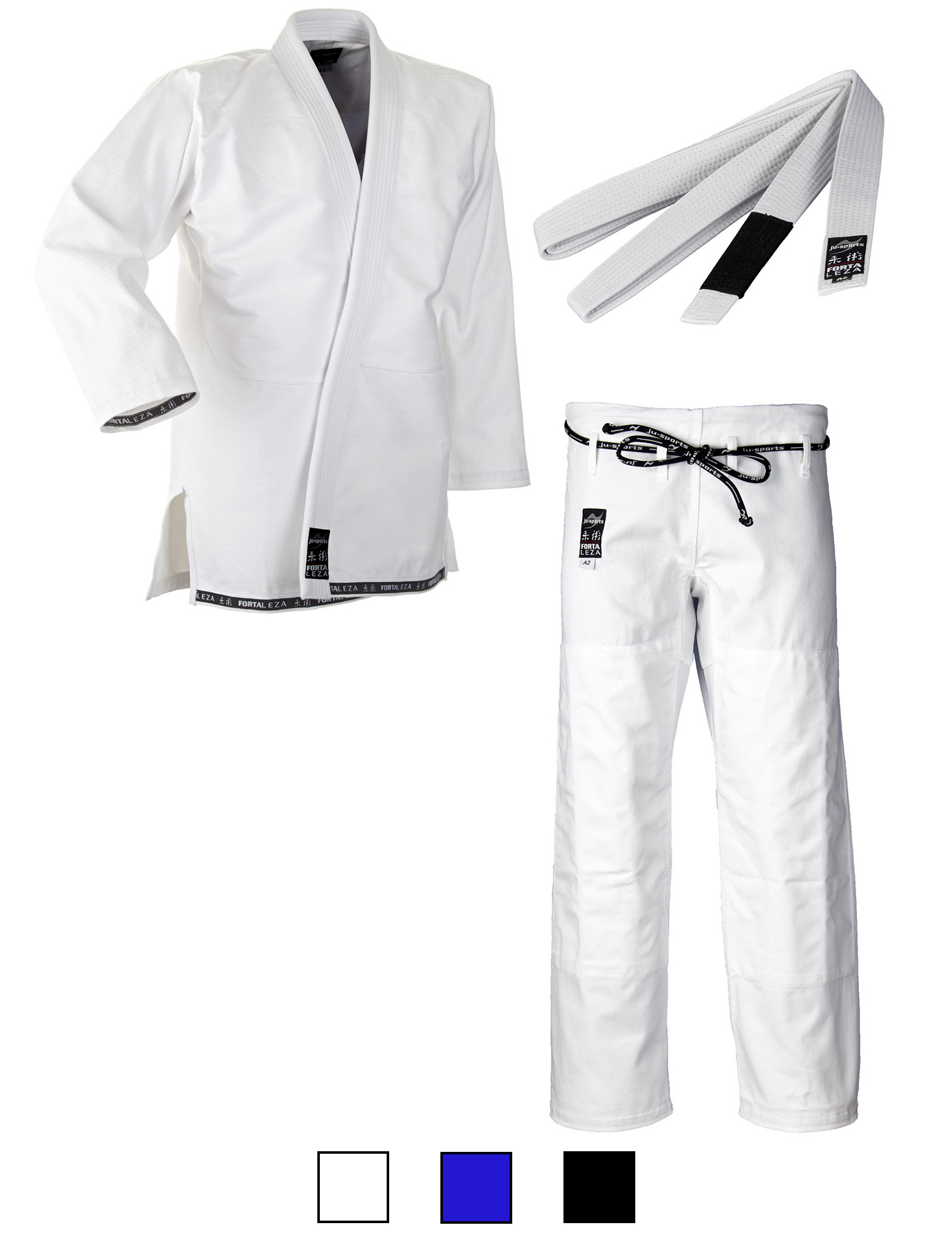 92260 BJJ Starter Gi Fortaleza weiß Ju-Jutsu Isny