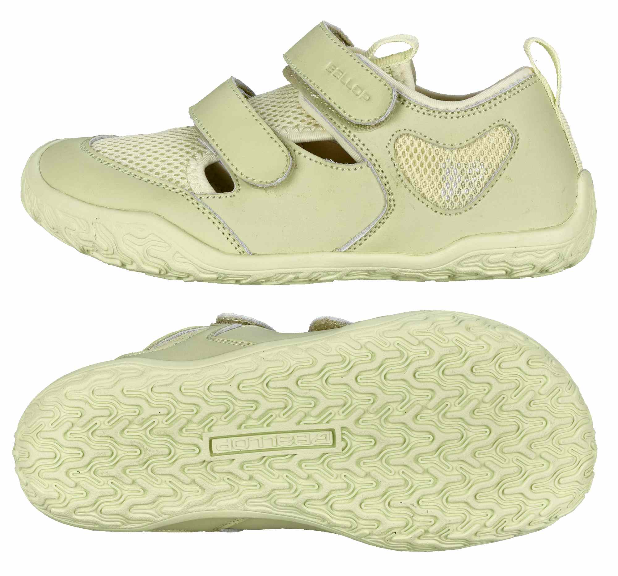 BALLOP Kids Barfußschuhe Smilsu green