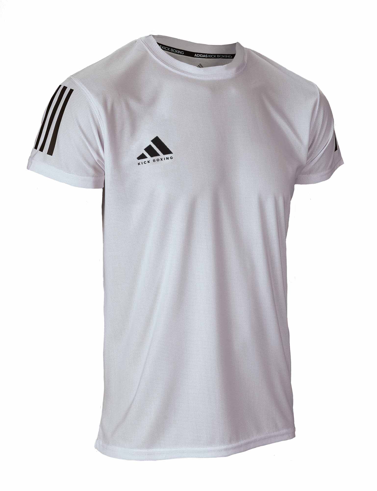 adidas Kickbox-T-Shirt Basic weiß/schwarz, adiKBTS100