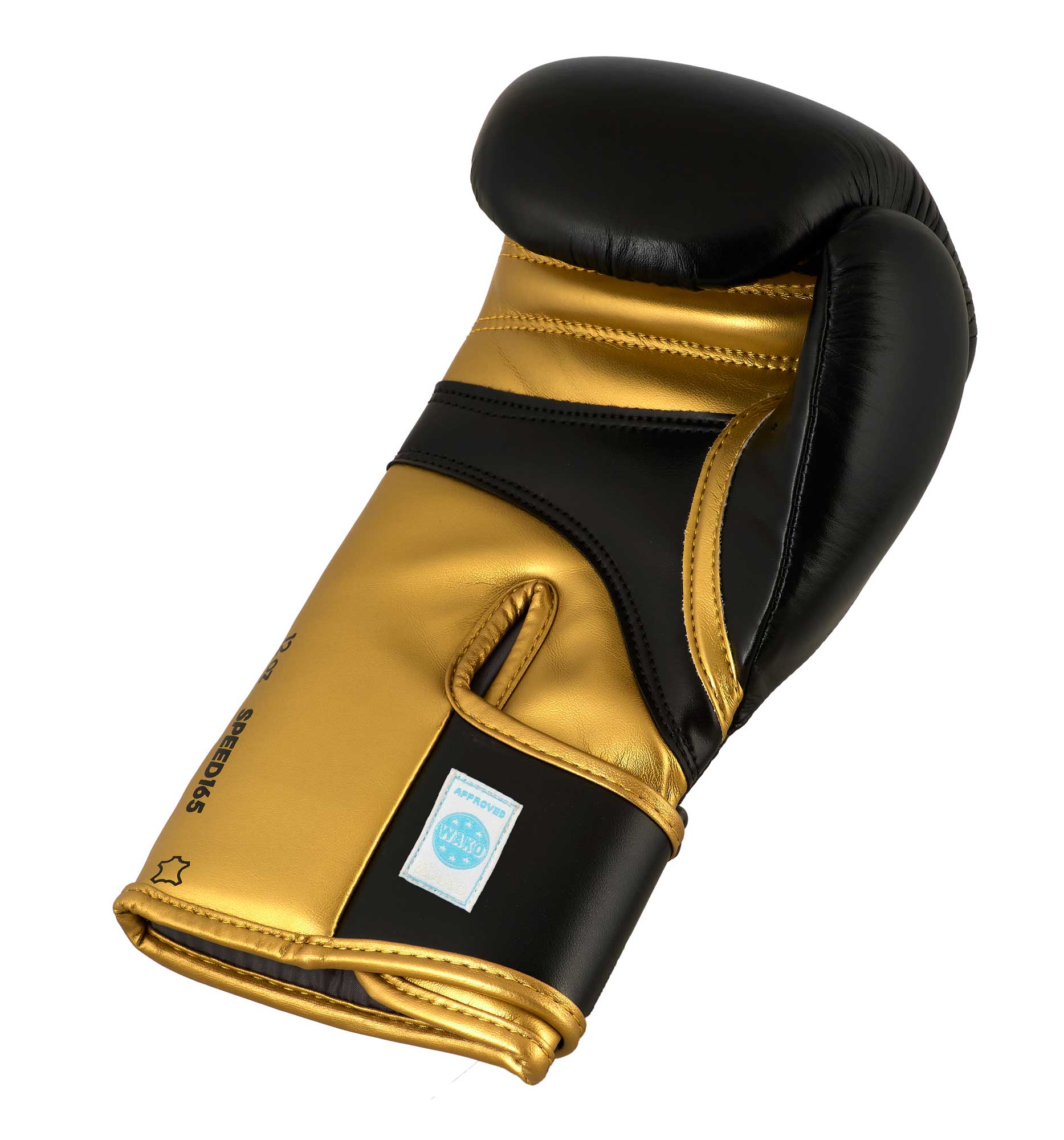 adidas Wettkampfhandschuh Speed 165 black/gold, adiSBG165 adidas Wettkampfhandschuh Speed 165 black/gold, adiSBG165