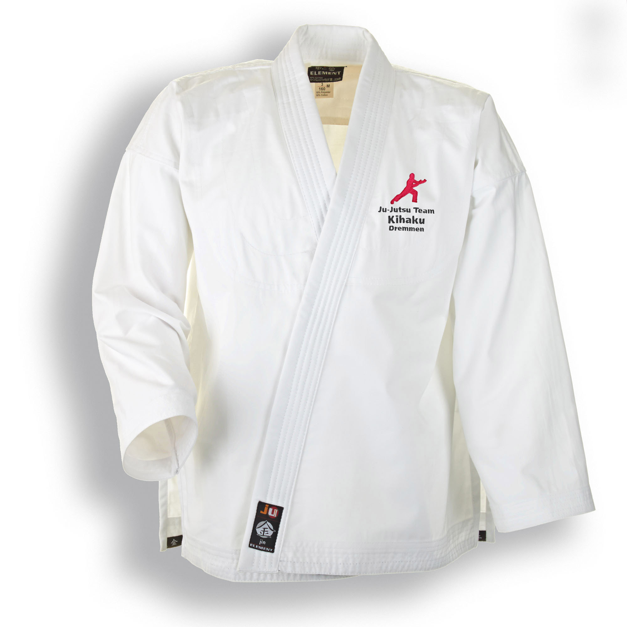 Element Jacke weiß regular cut - Kihaku Dremmen