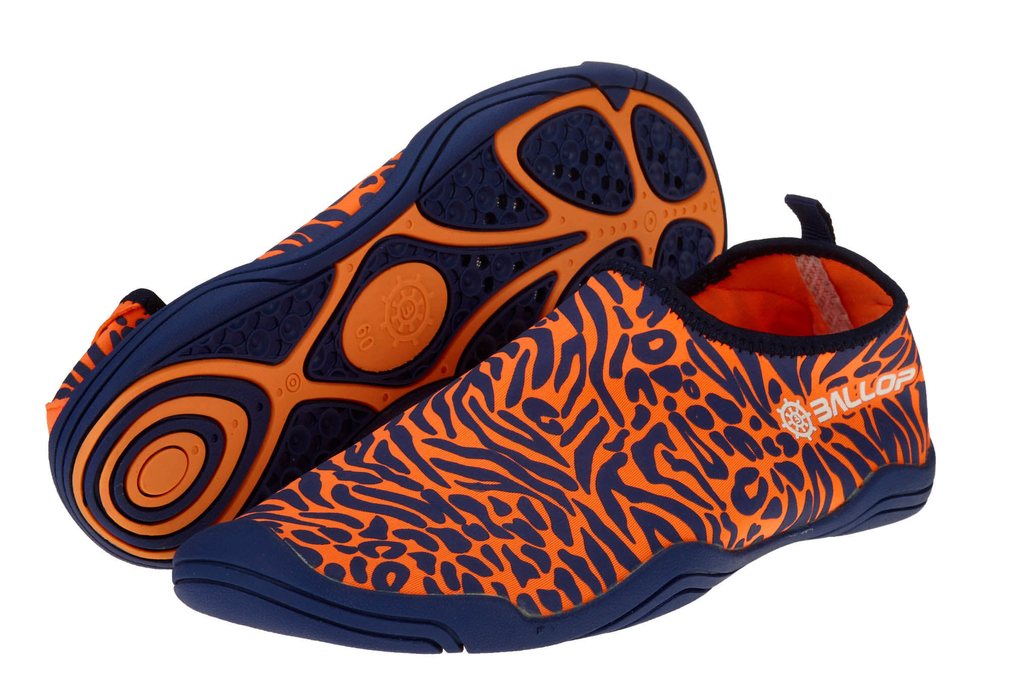 Ballop-Bruin-orange-158 BALLOP Aquafit Bruin orange V2-Sohle