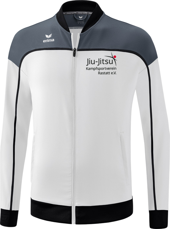 Erima Jacke weiß JJKSV Rastatt