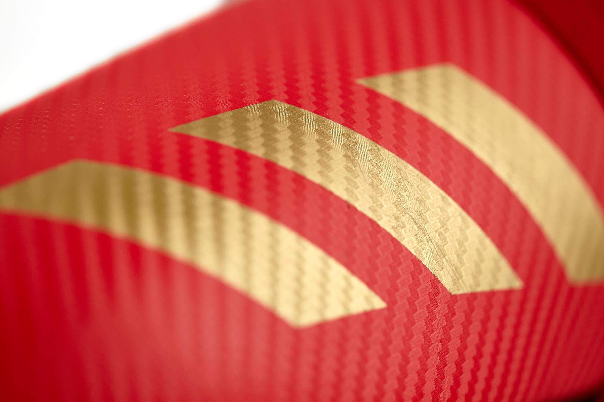 adiKBB300HD-red-D0098 adidas ITF-Taekwondo Pro Fußschutz red/gold, adiKBB300HD