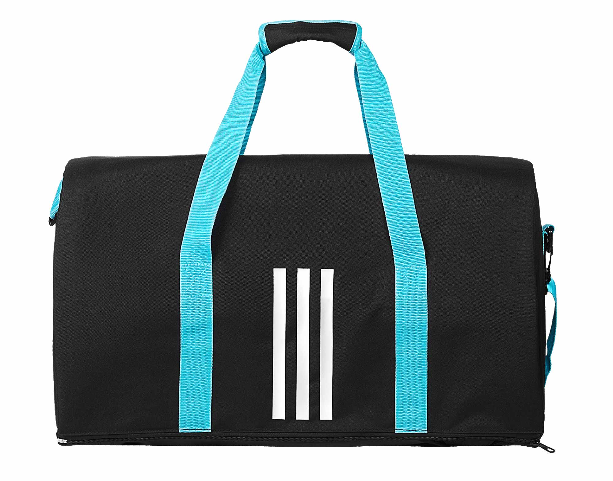 adiACC200-Black-Blue-04 adidas 2in1 Bag Judo black/cyan M, ADIACC200J