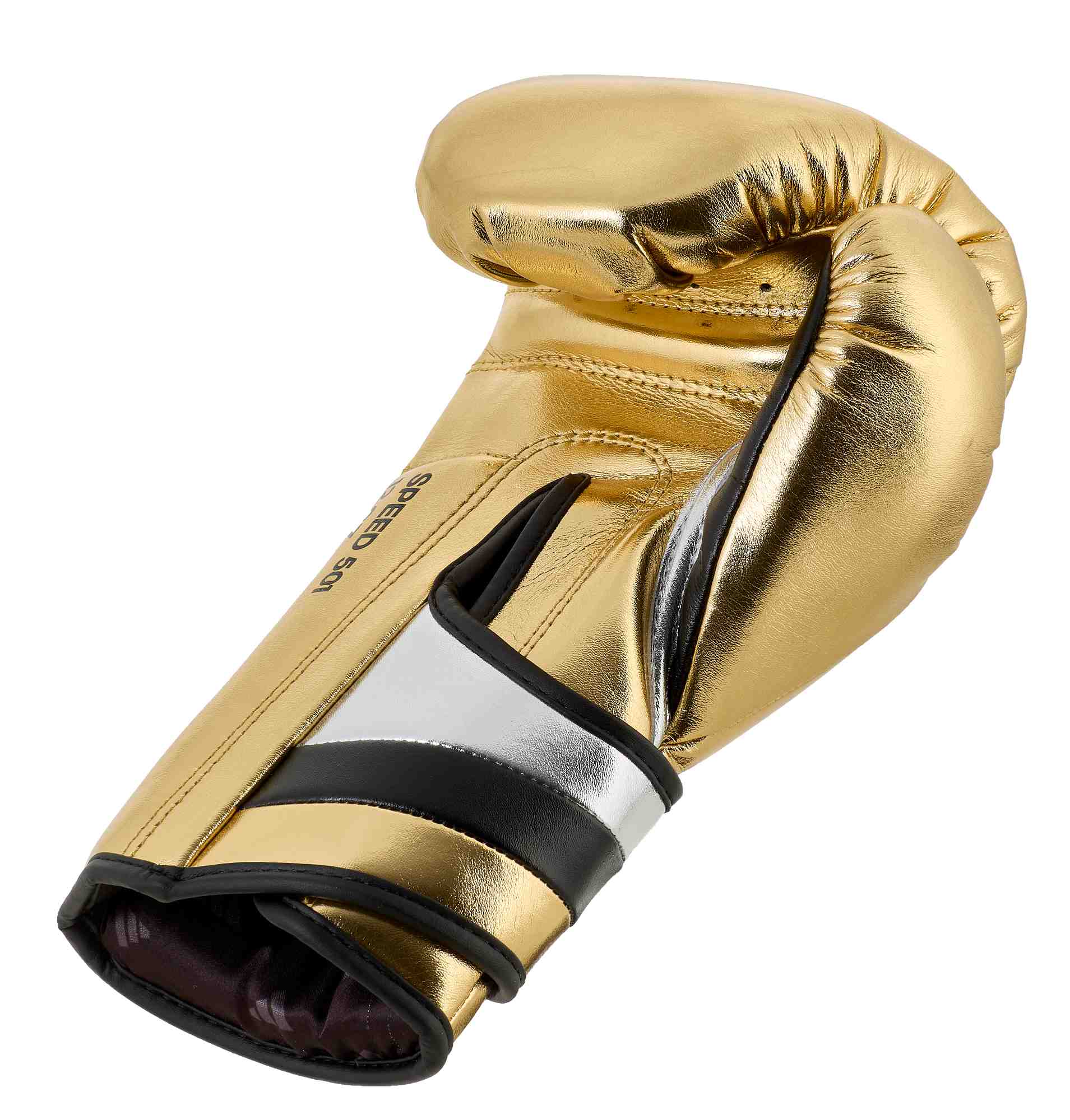 adiSBG501-23-FW23-Speed-501-Velcro-gold_black-0388 adidas Boxhandschuhe Speed 500 gold/black Microfibre, ADISBG501