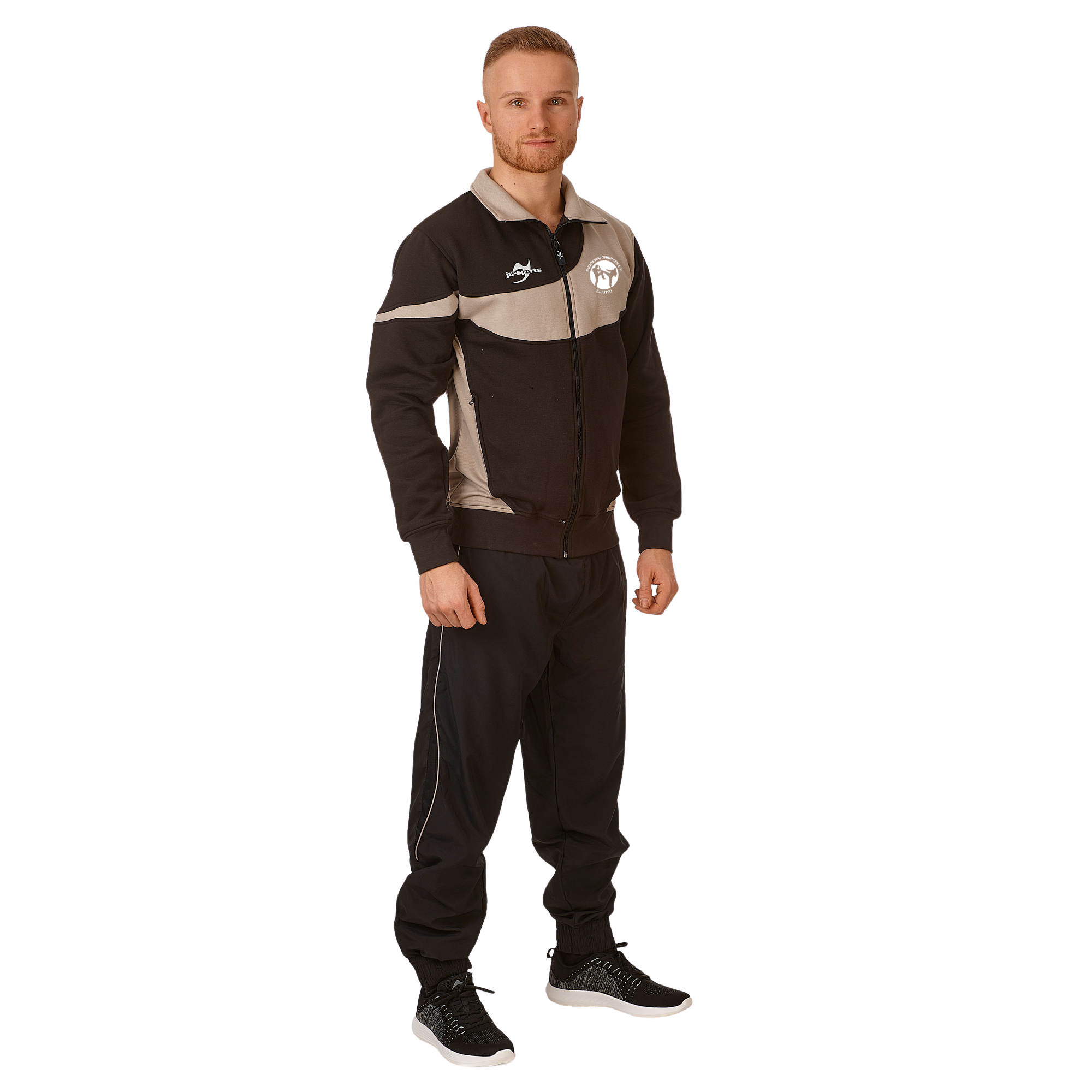56 Teamwear Element C1 Zip Sweat Jacket - Budokwai Öhringen Vereinsedition