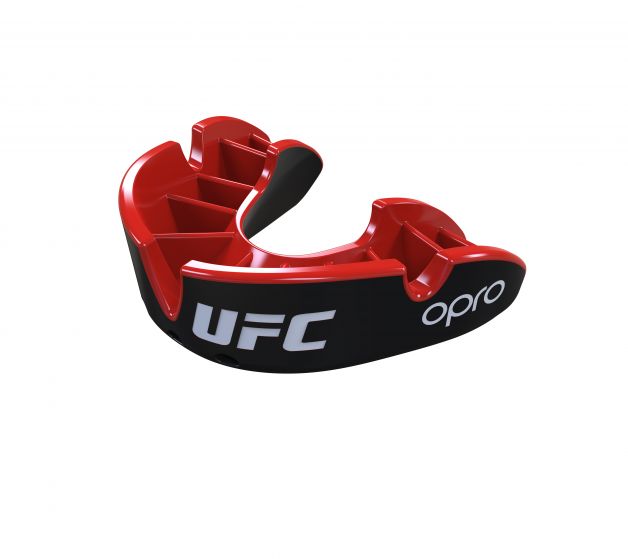OPRO "UFC" Zahnschutz Silver - Black/Red