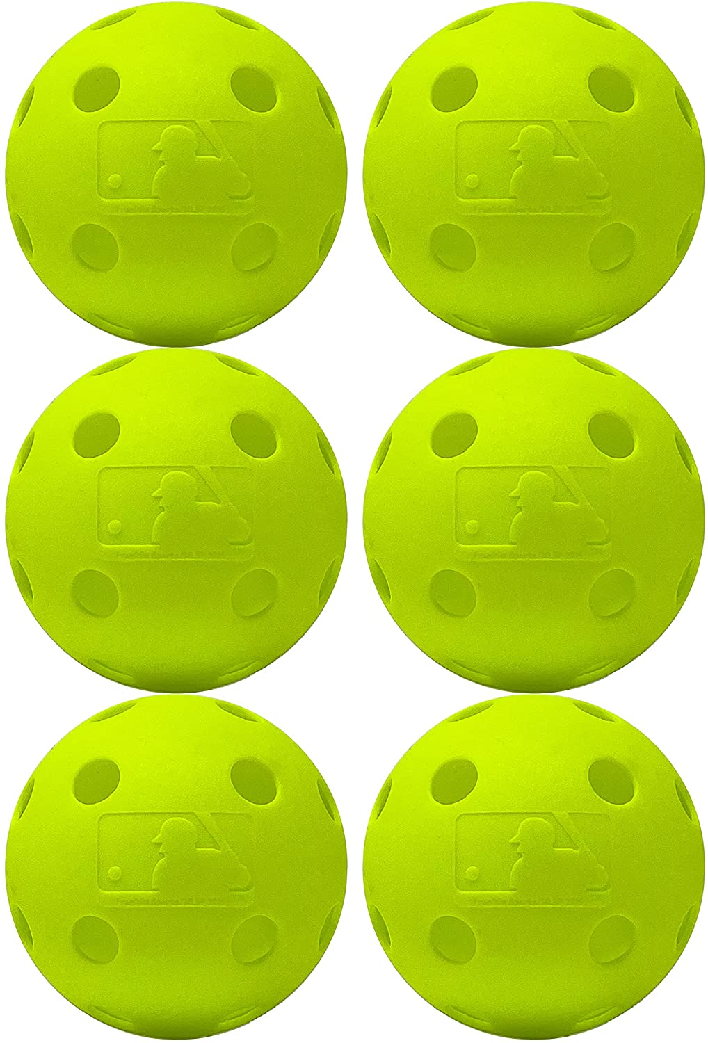 23461-1 Franklin MLB® Trainings-Baseball - 6er Pack