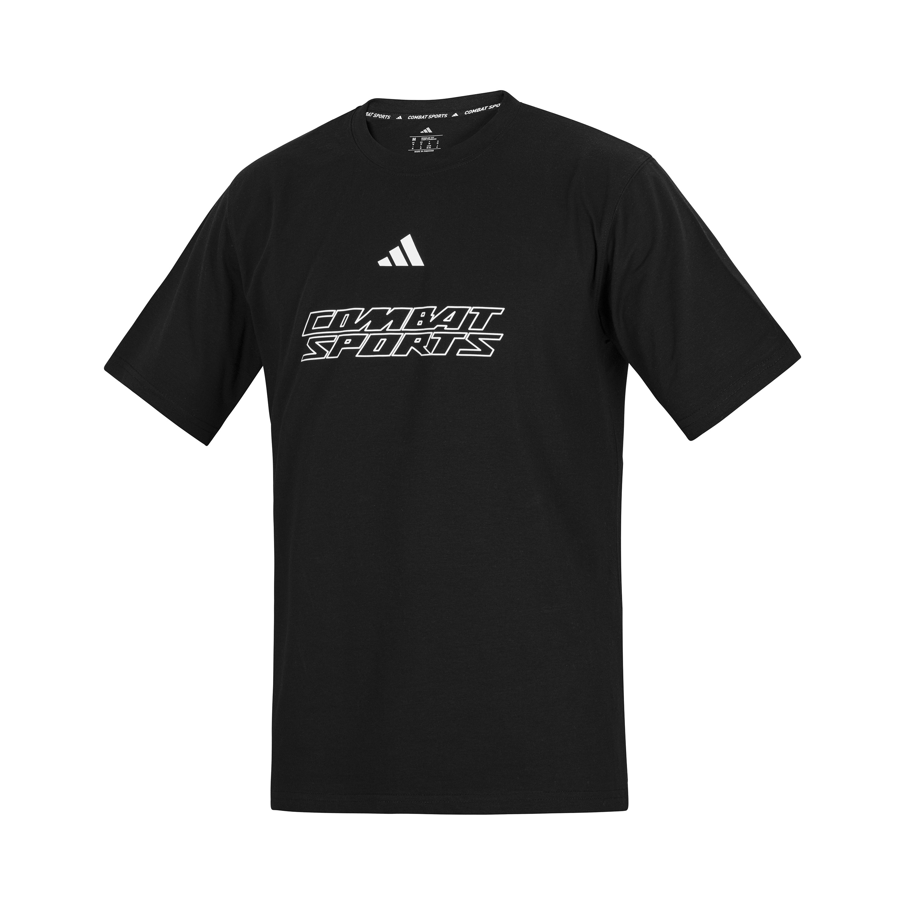 T-Shirt, Kurzarm, Schwarz, Logo-Grafik, Sportbekleidung