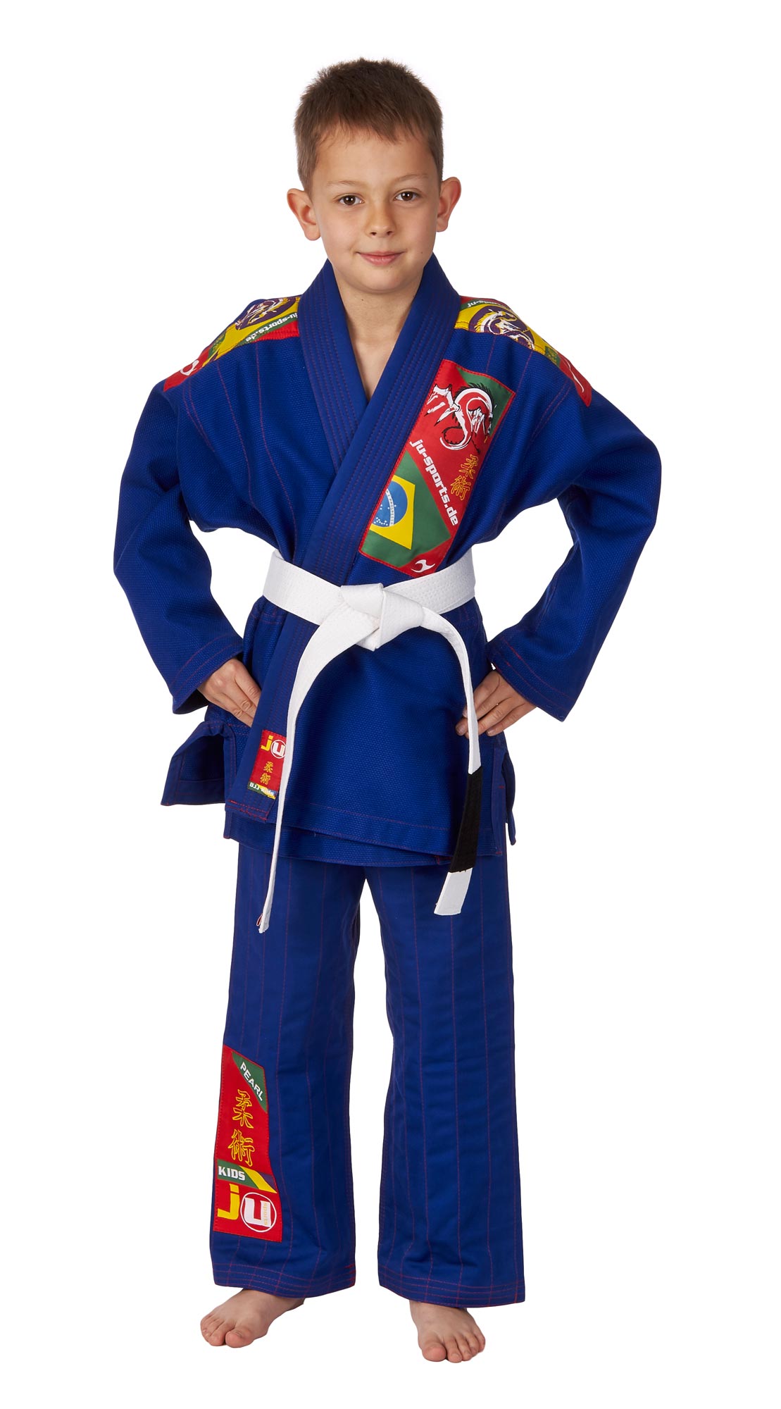 9247000-Ju-Sports-KidsGi-BJJKids_blau-0744 Ju-Sports BJJ-Anzug Kids blau