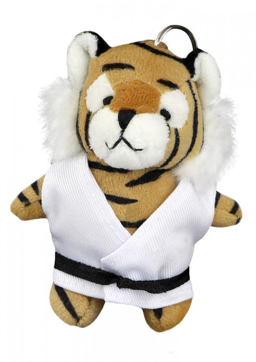 Tiger - Plüschtier-Schlüsselanhänger, ca. 10 cm