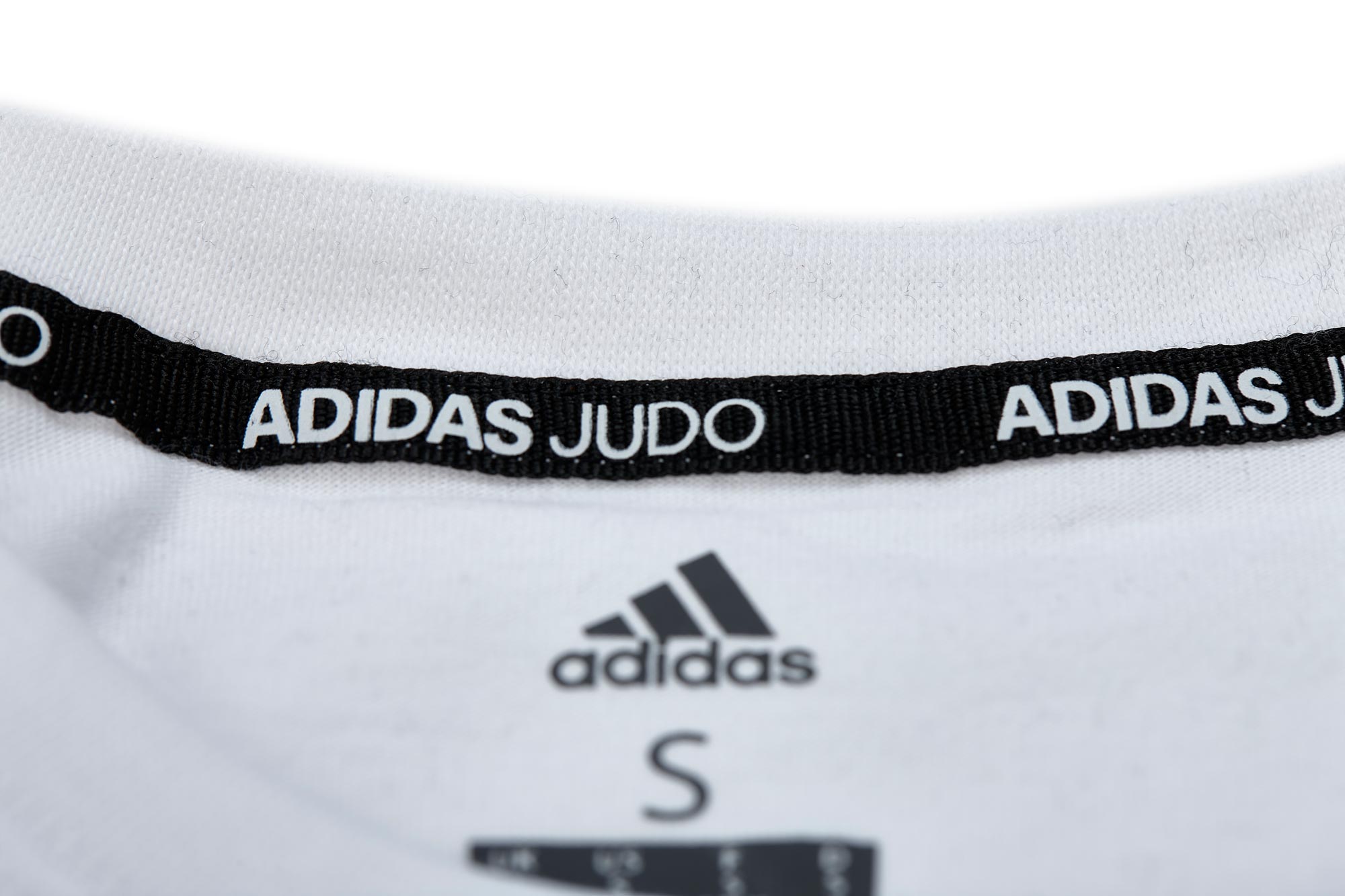 adiCLTS20J-Badge-of-Sport-T-Shirt-white_red-D0063 adidas Badge of Sport T-Shirt Judo weiß adiCLTS20J
