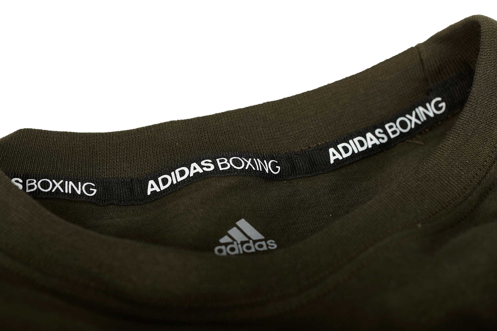 adiCL01B-Community-T-Shirt-green_gold-D0011 adidas Community T-Shirt "BOXING" olive/gold, adiCL01B