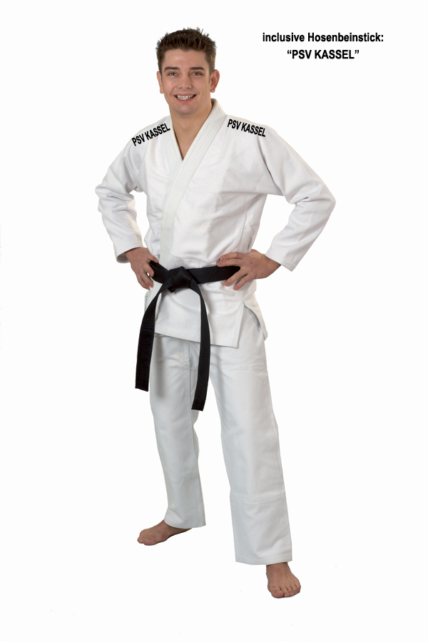 Ju-Jutsu Anzug Pearl Pure Kassel Vereinsedition