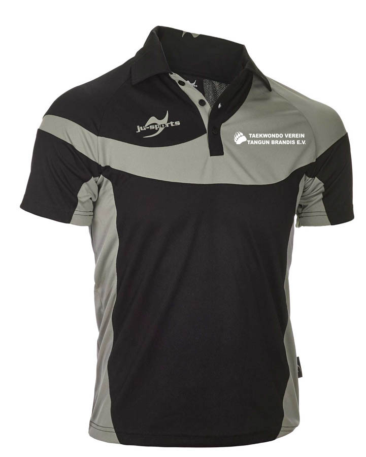 Teamwear Element C1 Polo schwarz-Taekwondo Verein Tangun Brandis e.V.
