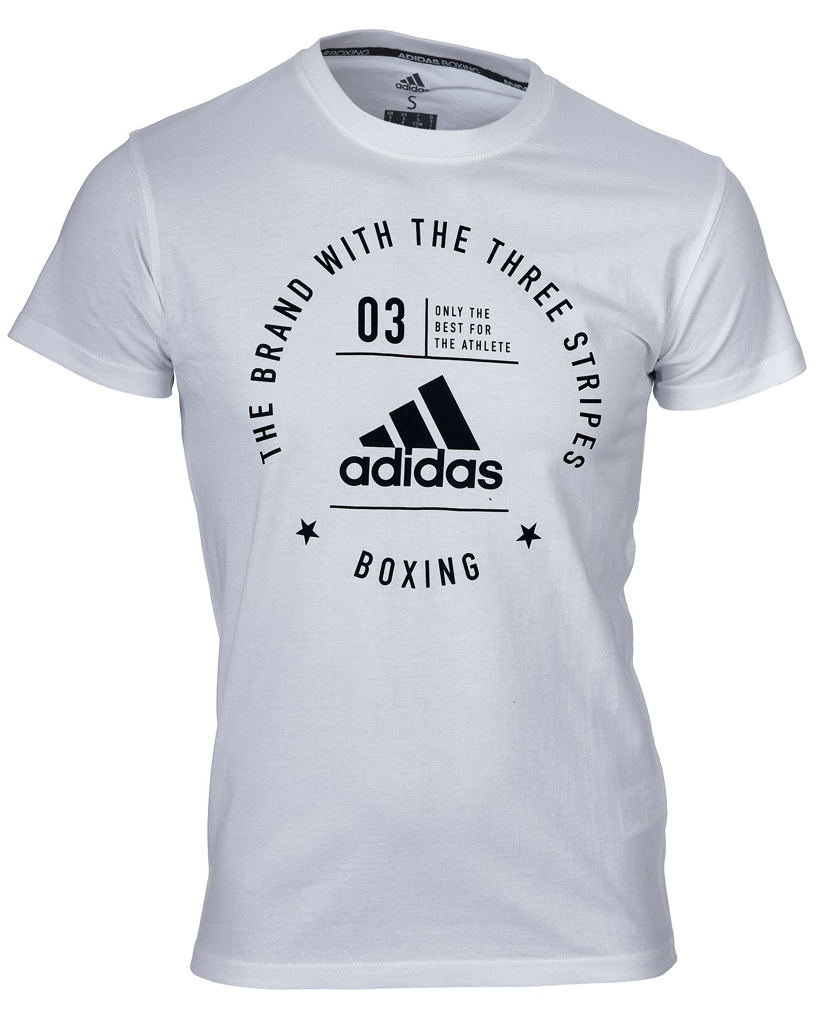 adiCL01B_CA-Community-T-Shirt-white_black-02 adidas Community T-Shirt BOXING white/black, adiCL01B