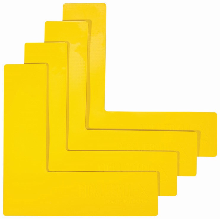 52853p3-L_set2 Franklin Pickleball Court Marker Gelb