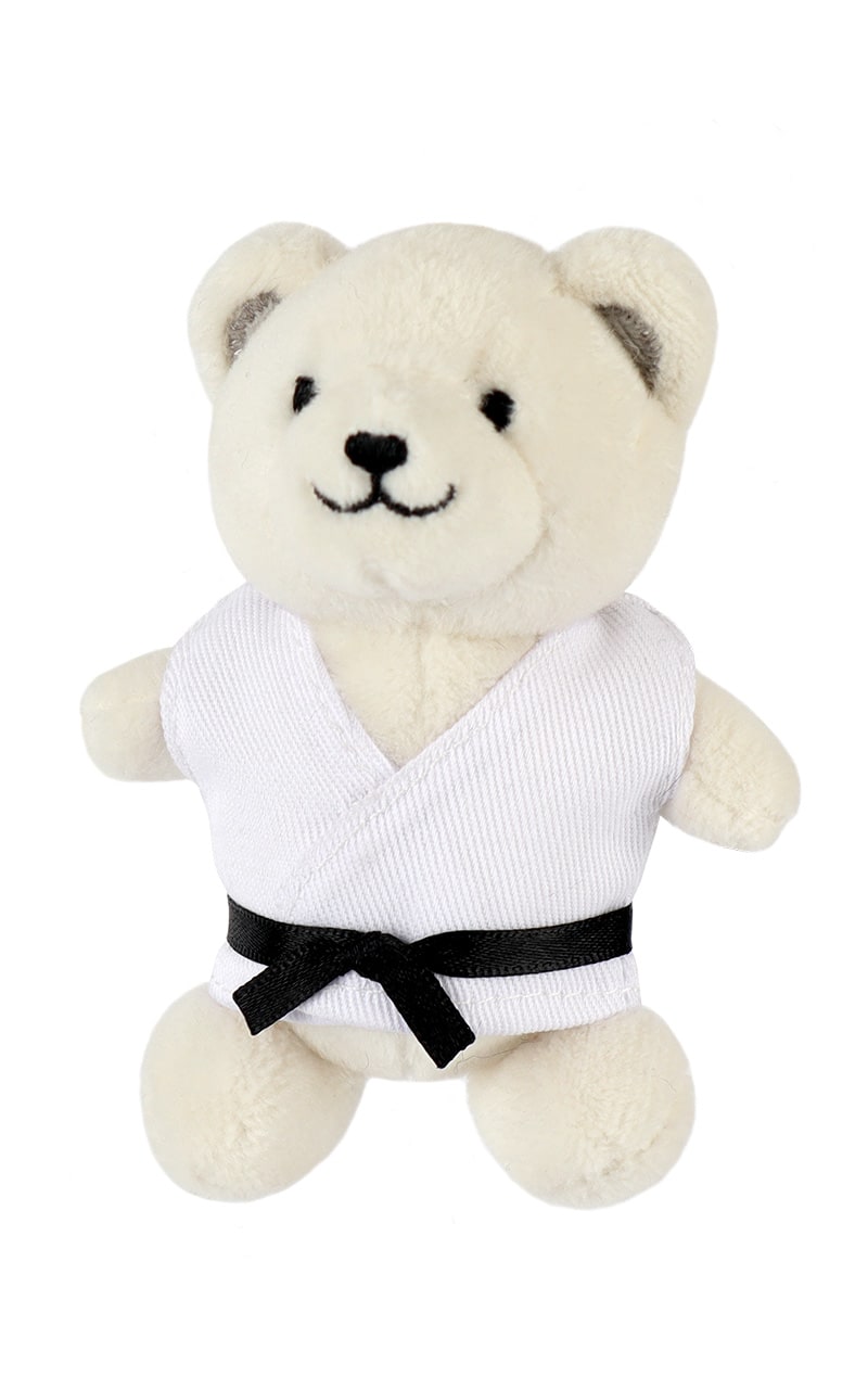 Eisbär Plüschtier Schlüsselanhänger (ca. 10 cm)