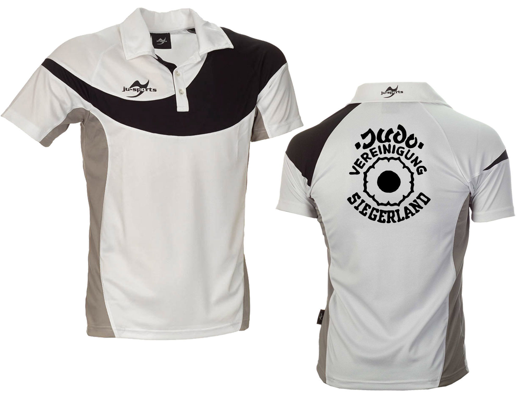 JV Siegerland Teamwear Element C1 Polo weiß