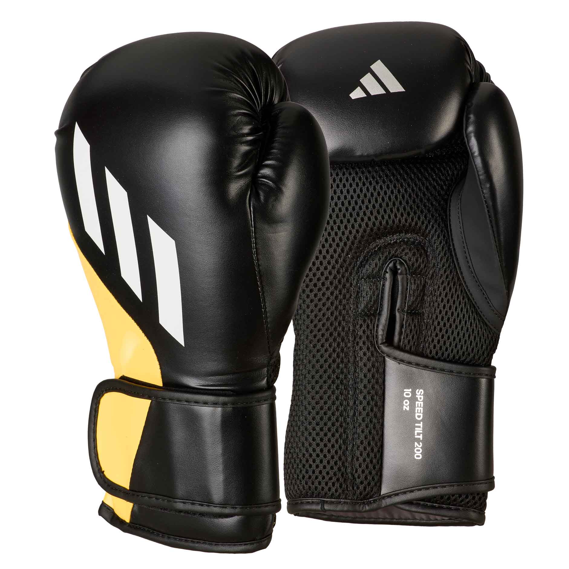 adidas Boxhandschuhe SPEED TILT 200, black/yellow SPD200 adidas Boxhandschuhe SPEED TILT 200, black/yellow SPD200