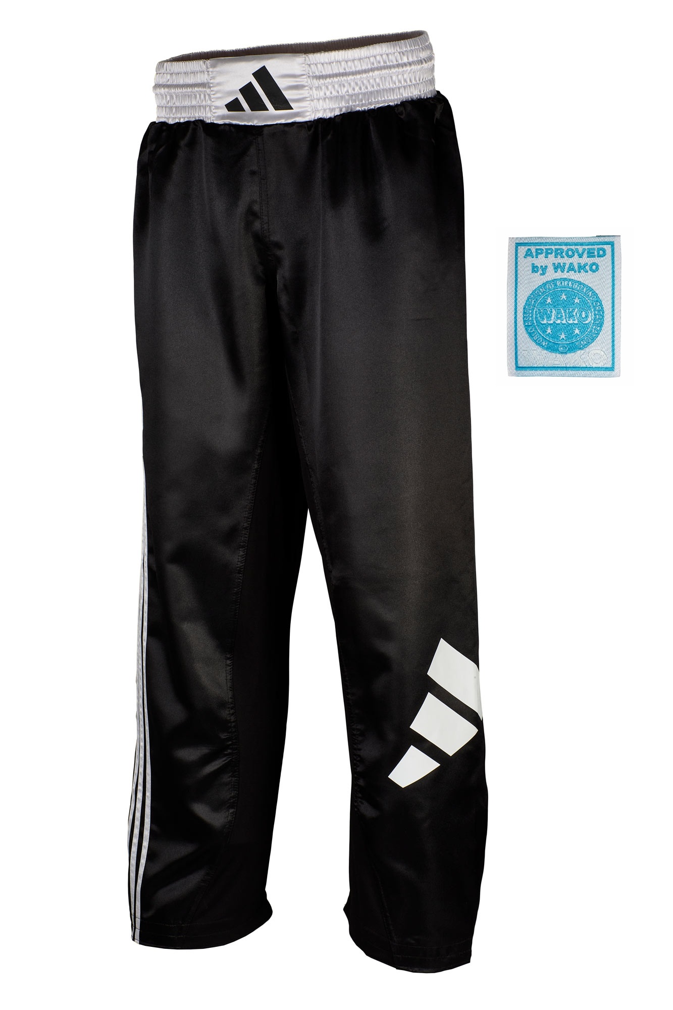 adidas Kickbox-Hose schwarz/weiß, adiKBUN100T
