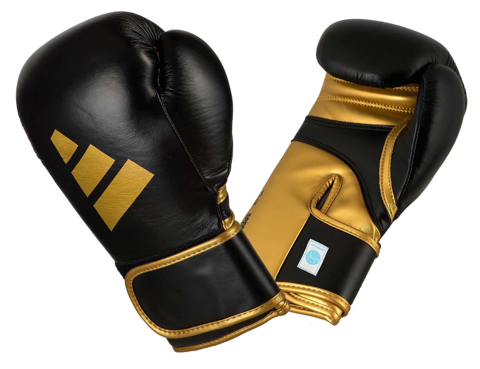 adidas Wettkampfhandschuh Speed 165 black/gold, adiSBG165 adidas Wettkampfhandschuh Speed 165 black/gold, adiSBG165