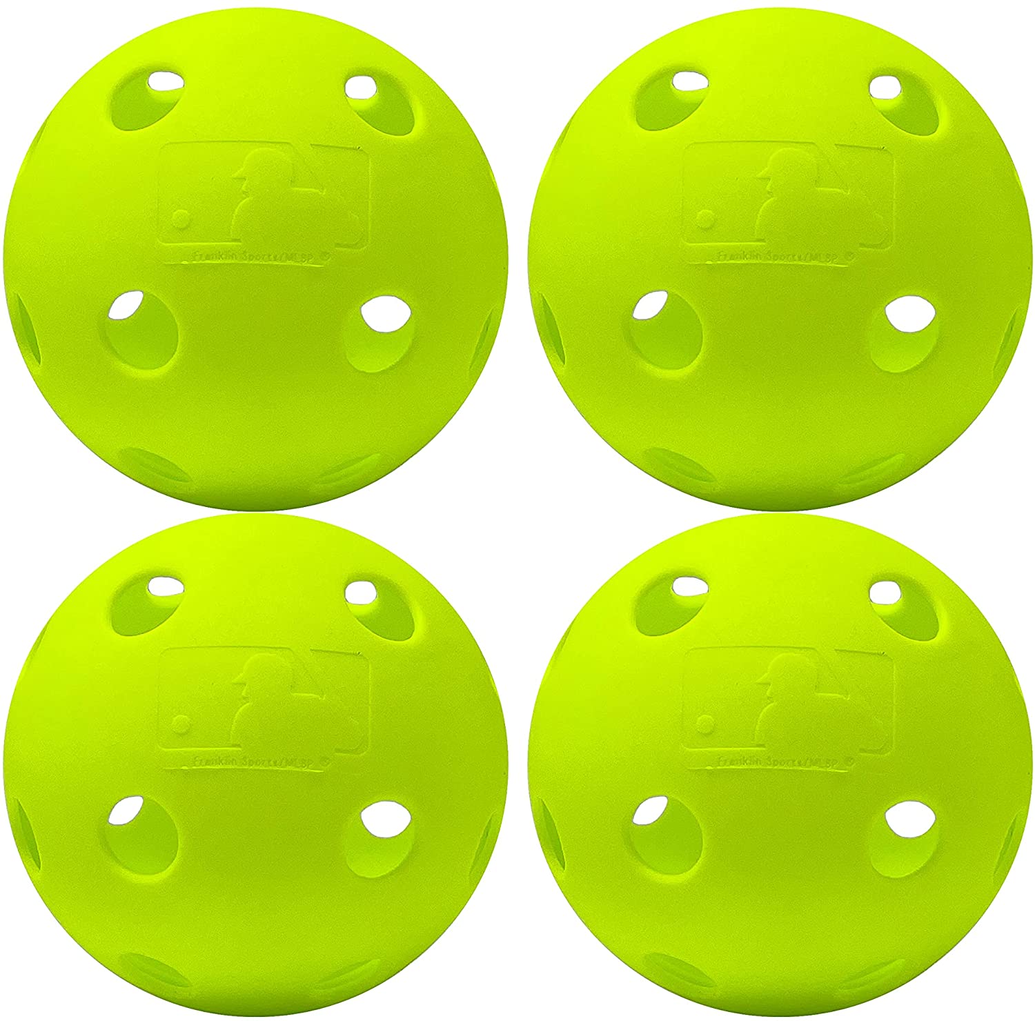 Franklin MLB® Trainings-Softball - 4er Pack
