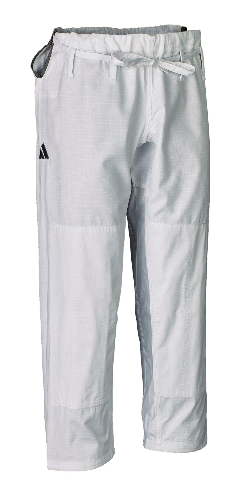 Auslaufmodell 2024 - adidas BJJ Anzug Challenge 2.0 white/grey JJ350 small Logo
