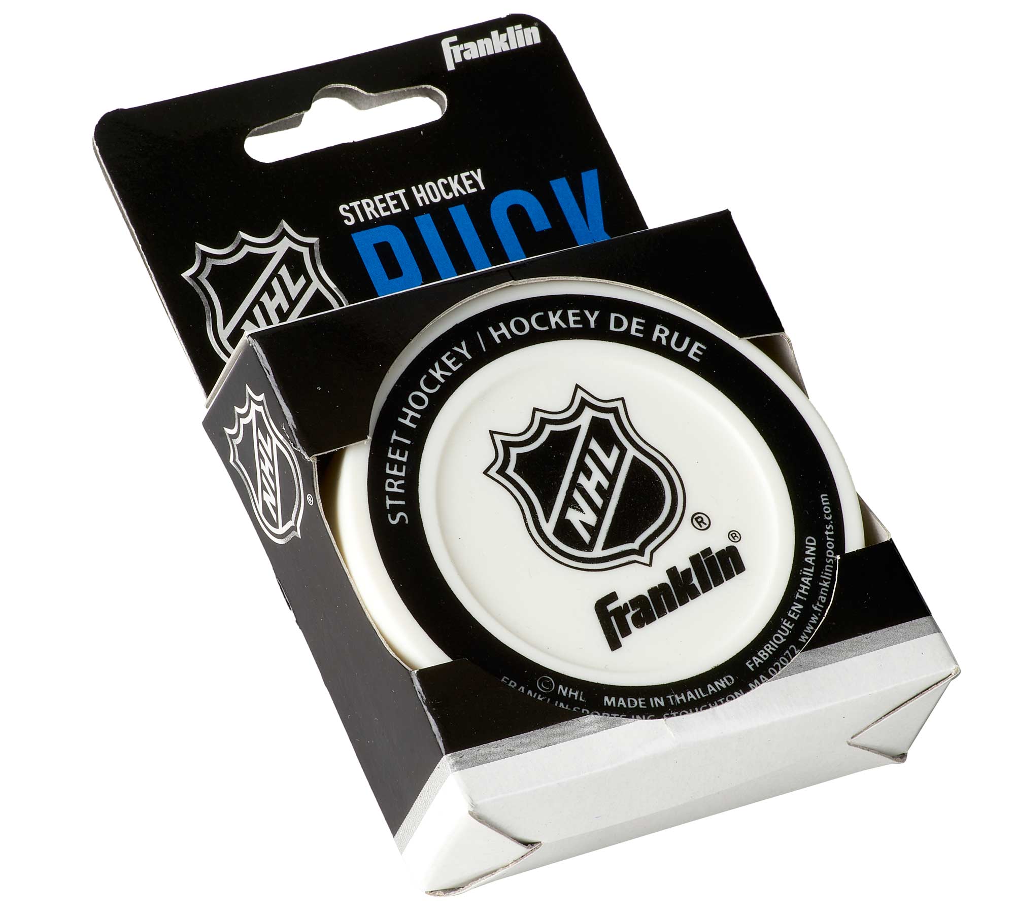 Franklin-Puck-white-0272 Franklin Streethockeypuck,12228, Blister