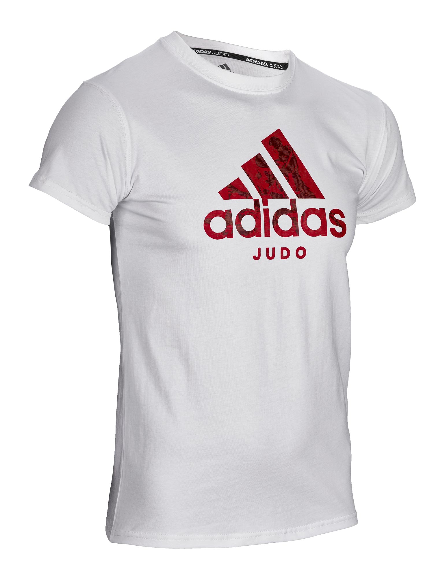 adiCLTS20J-Badge-of-Sport-T-Shirt-white_red-1594 adidas Badge of Sport T-Shirt Judo weiß adiCLTS20J