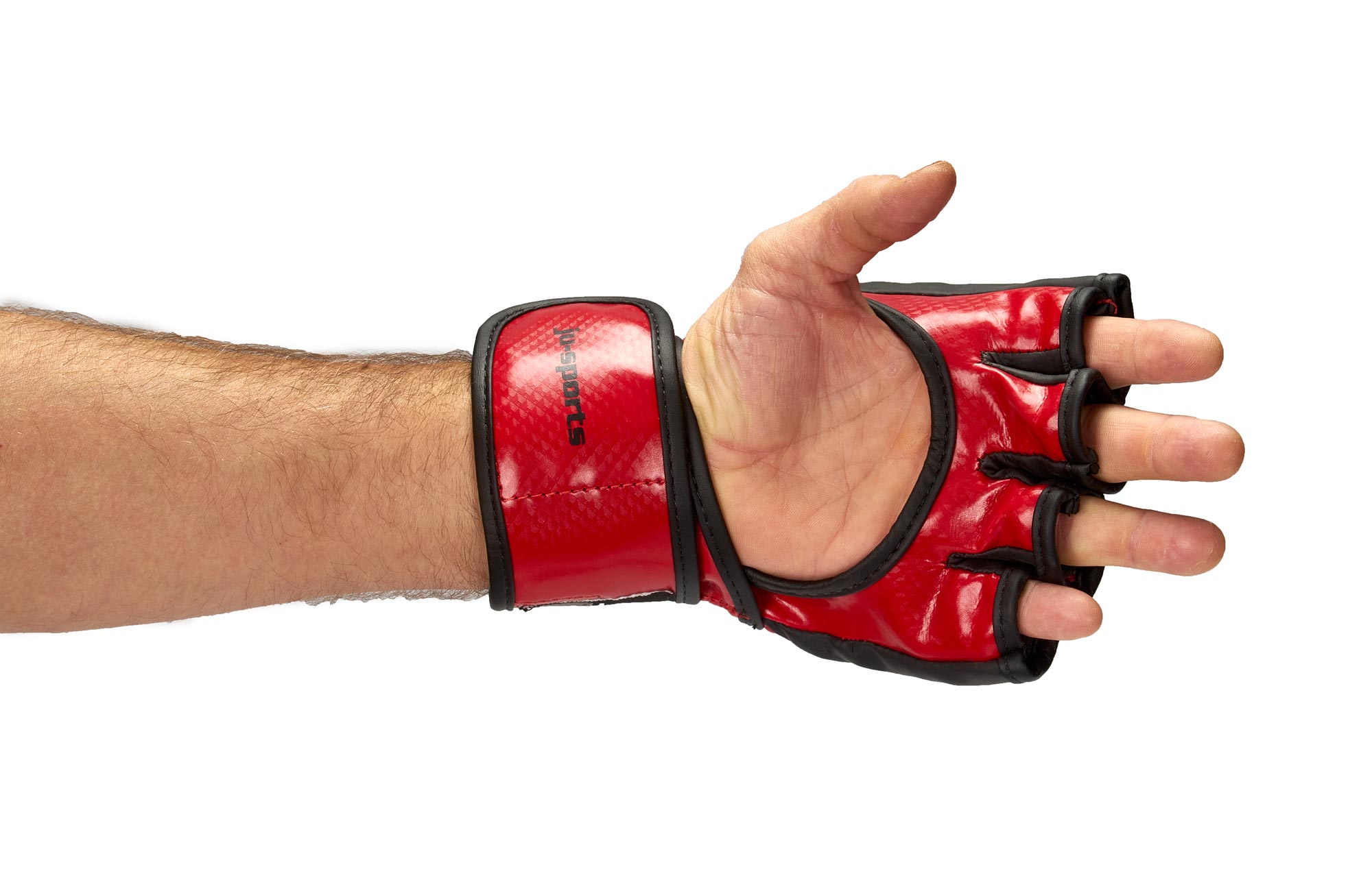 MMA-Handschuh-blau-0010 MMA Wettkampf-Handschuh Competition Pro Carbon red