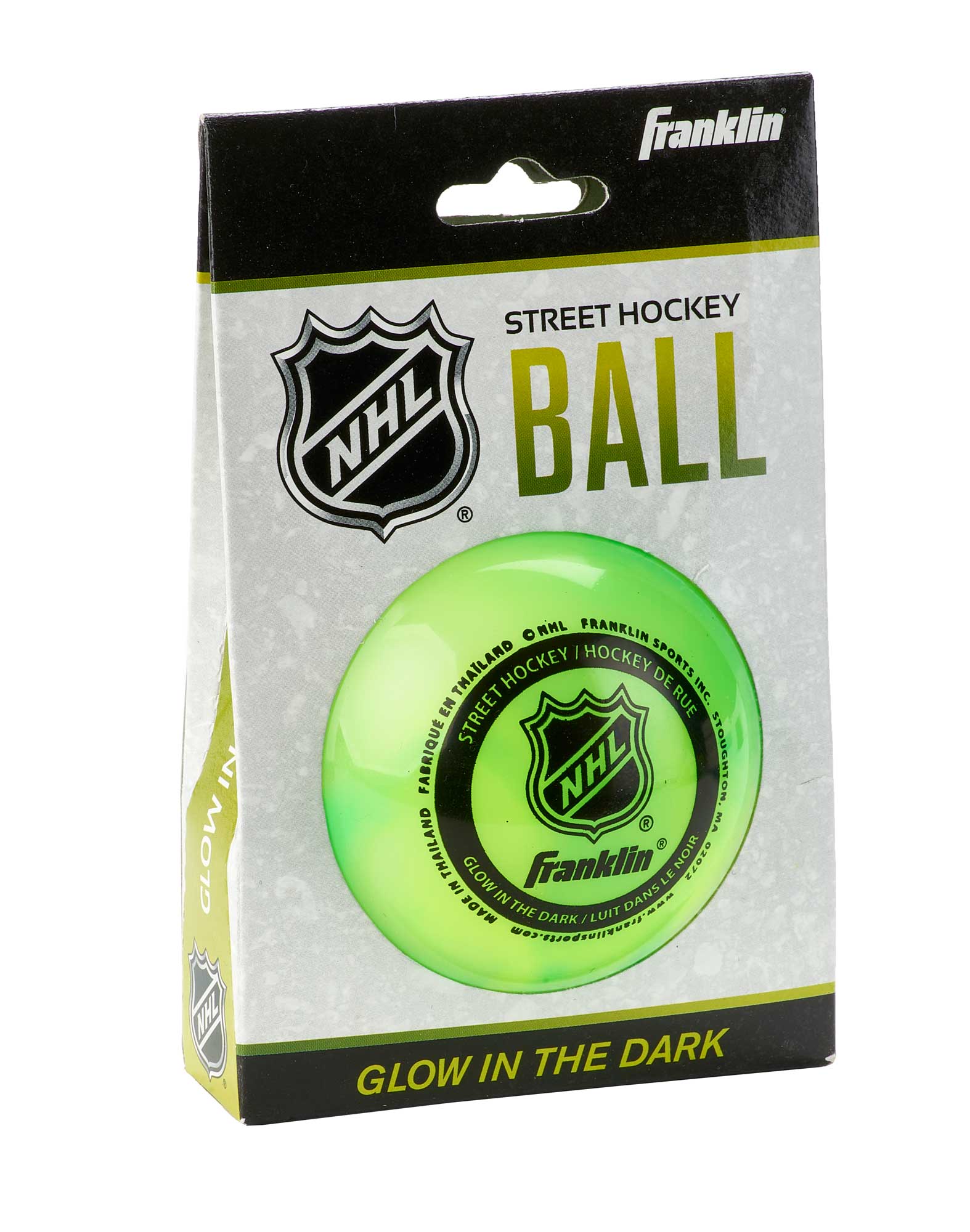 Franklin Street Hockey Ball, Glow in the dark, 12201