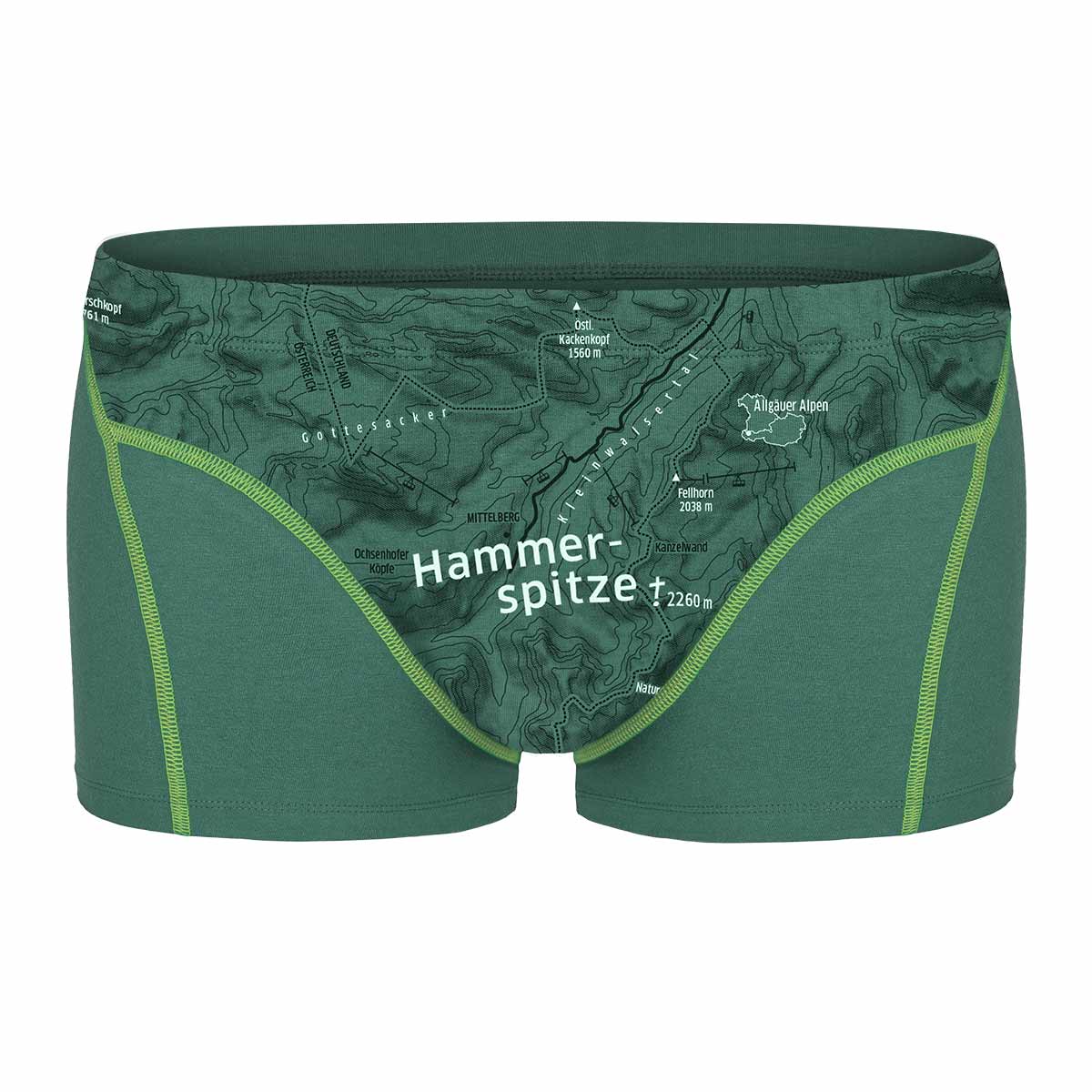 Boxershorts "Hammerspitze" eukalyptus, Herren