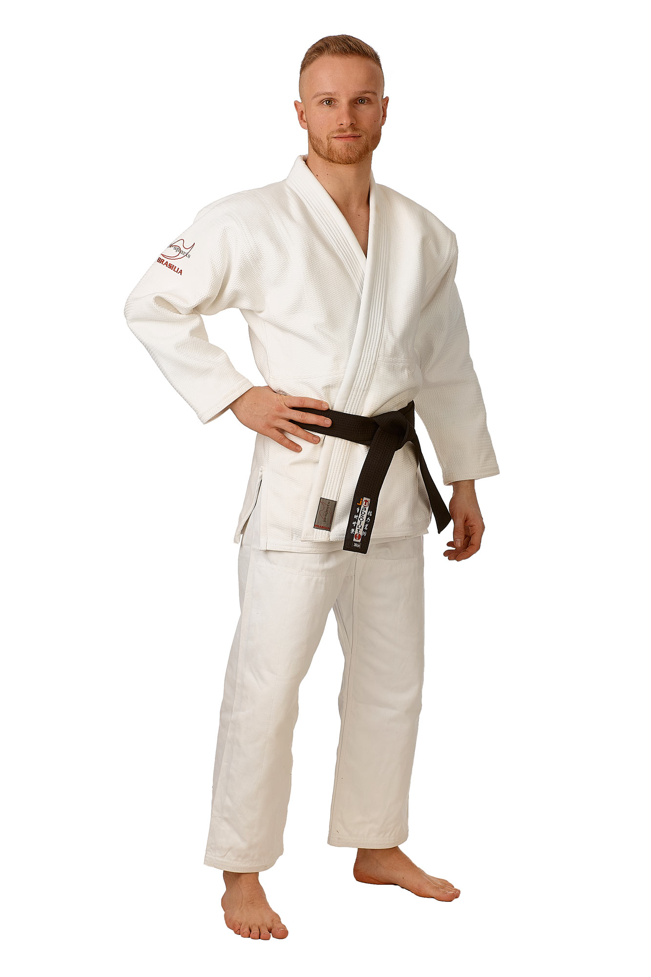 Brasilia-weiss-0022 Ju-Jutsu Anzug Brasilia weiß