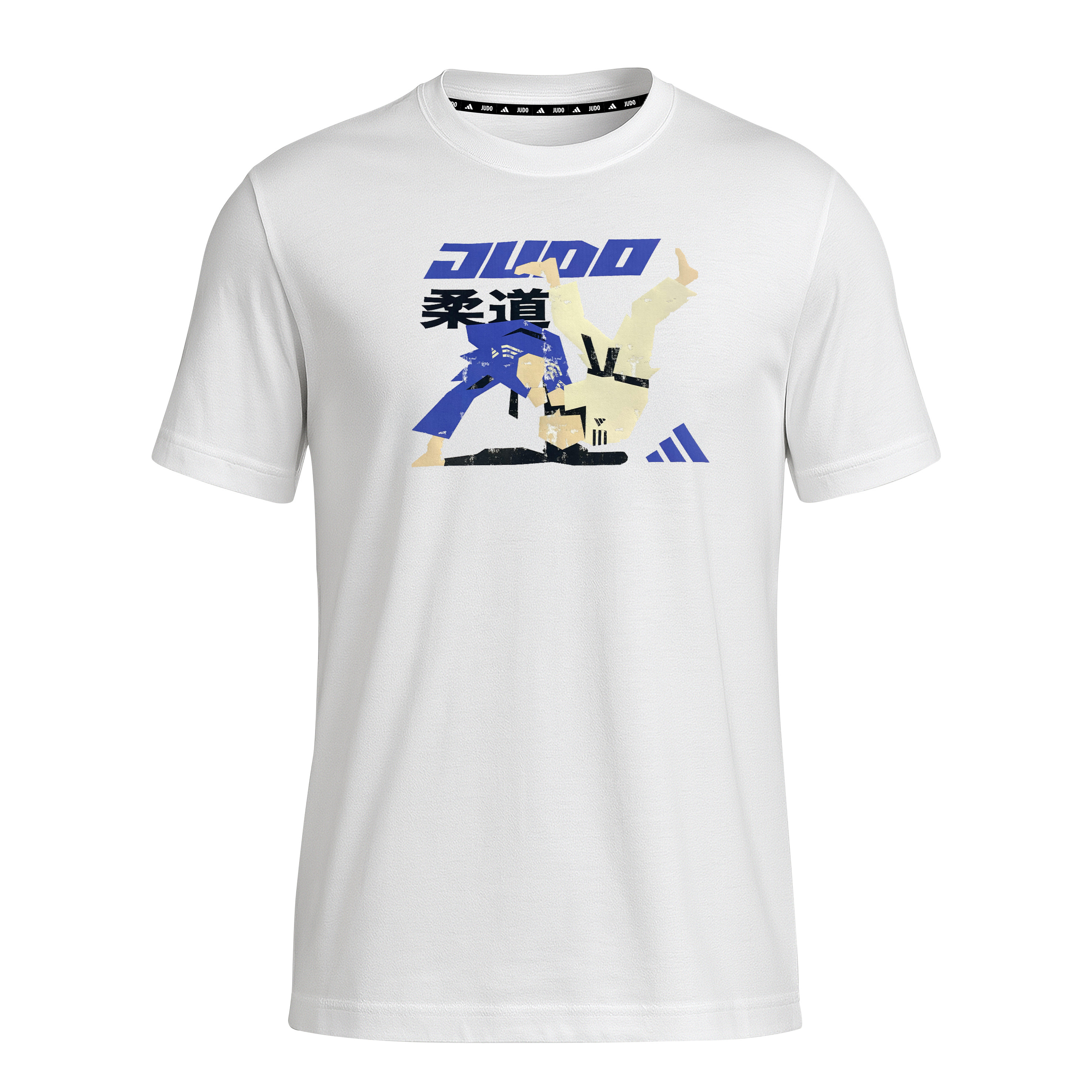 T-Shirt, Kurzes Ärmel, Weiß, Grafik, Abstrakte Kunst