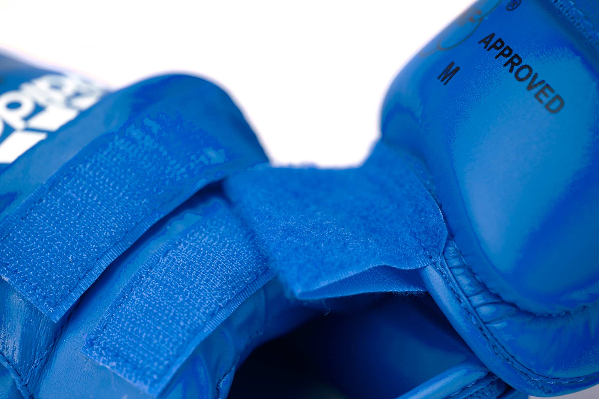 661-35-WKF-PU-Shin-Remov-Step-Guard-blue-d1074 adidas Schien- & Spannschutz WKF approved blau, 661.35