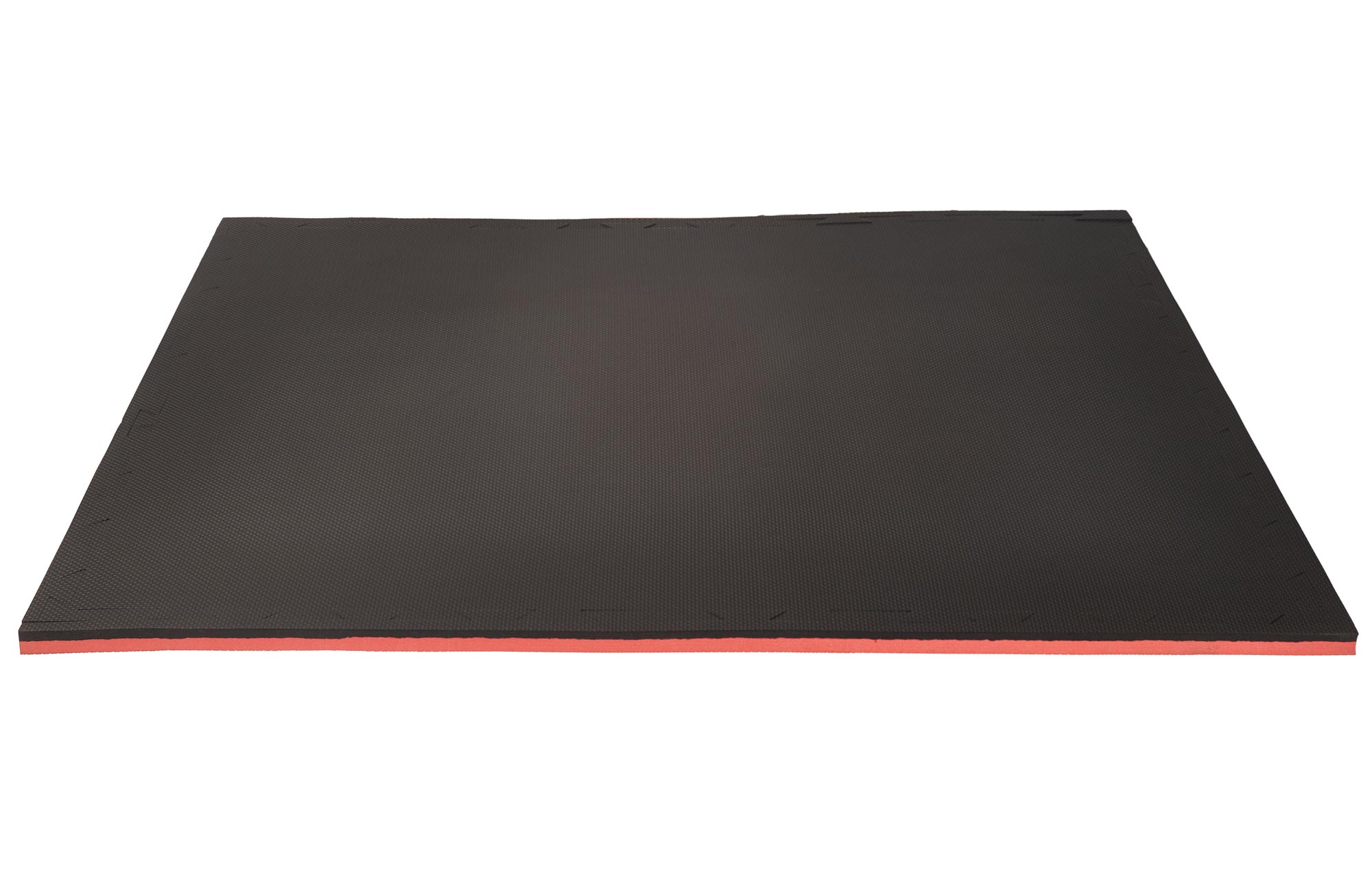 Puzzlematte-2cm-Grappling-black_red-3300016-4 Puzzlematte Pro Grappling 2 cm Crosstexture schwarz/rot Wendematte