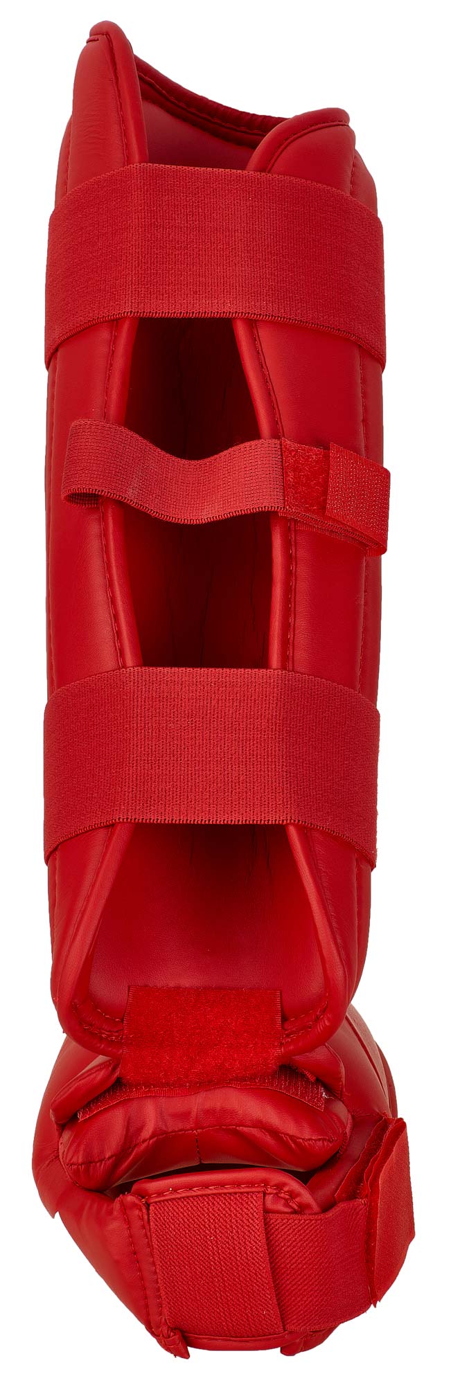 661-35-WKF-PU-Shin-Remov-Step-Guard-red-1053 adidas Schien- & Spannschutz WKF approved rot, 661.35