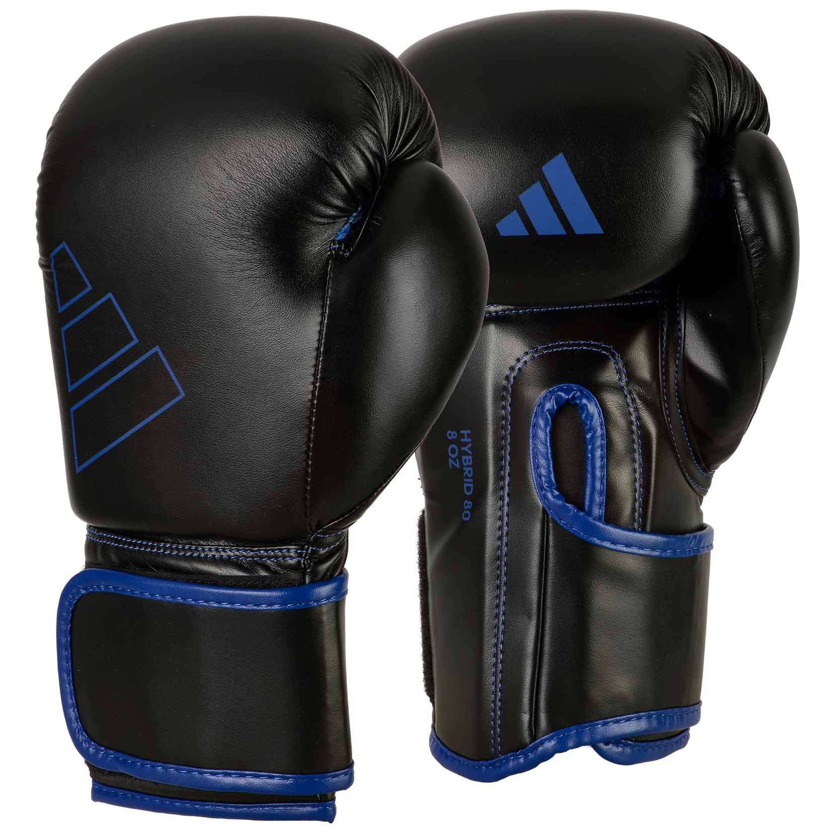 adidas Boxhandschuhe Hybrid 80, black/blue, ADIH80 adidas Boxhandschuhe Hybrid 80, black/blue, ADIH80