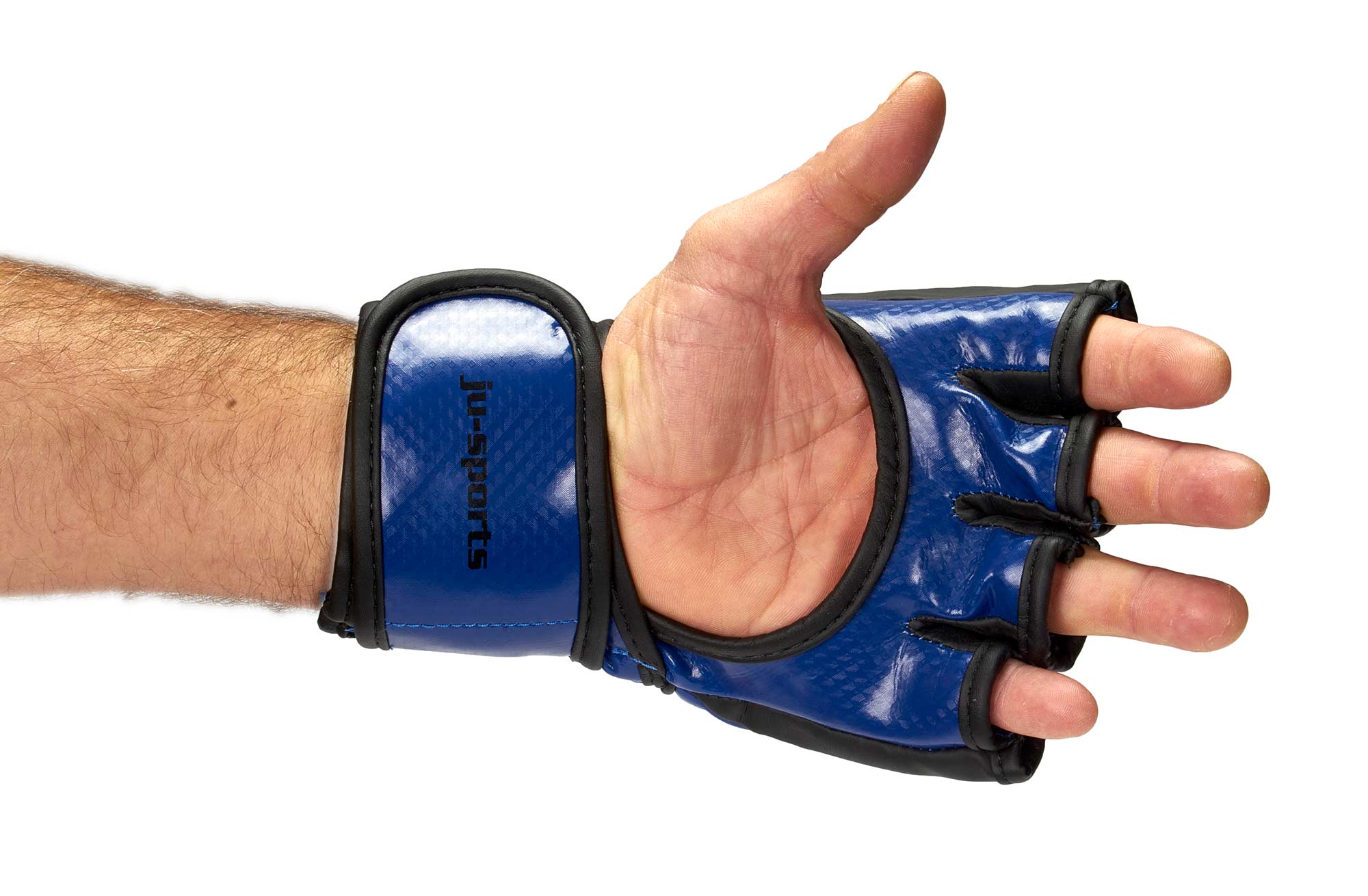MMA-Handschuh-blau-0014 MMA Wettkampf-Handschuh Competition Pro Carbon blue